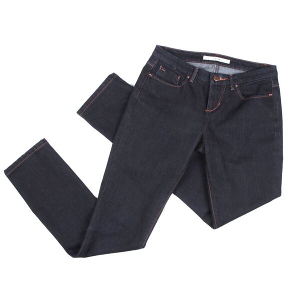 Joe's Jeans Cigarette Slim Straight Leg Jeans Dark Wash Denim Casual Zip Fly - Picture 2 of 9